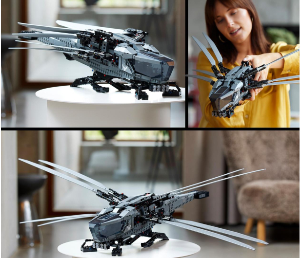 LEGO Icons 10327 Diuna - Atreides Royal Ornithopter - 1219031 - zdjęcie 4